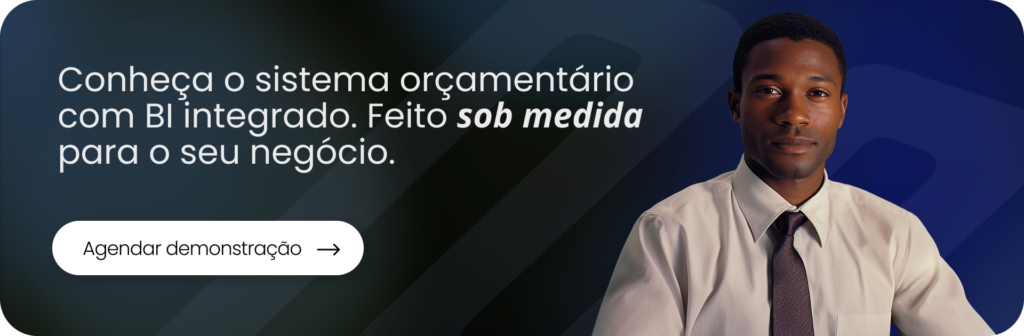 Banner clicável sistema de planejamento orçamentário para FP&A